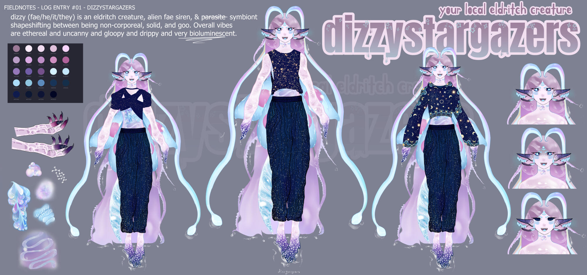 Rendered Reference Sheet